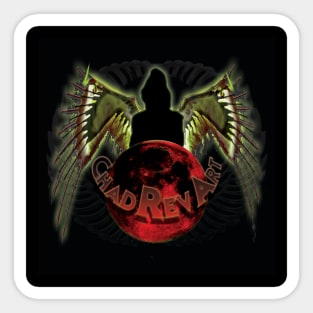 Chad Rev Art Spring 2024 Blood Moon Sticker